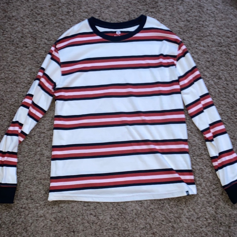 small zine striped long sleeve